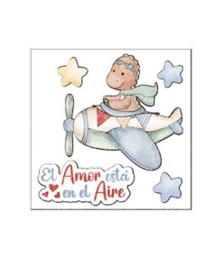 TLP-034 Figuras 2D De Dinosaurios Colección De Bebé “Puro Amor Azules” Dayka