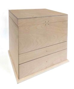 0401006 Caja De Tres Cajones Y Un Compartimento