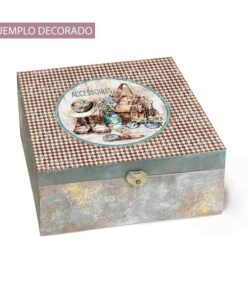 PRE-0431056B  Caja De Accesorios Con Tela Prediseñada