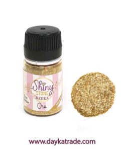 SHINY-004 Shiny Stone Oro Polvo De Minerales Ecológicos (Eco Glitter)