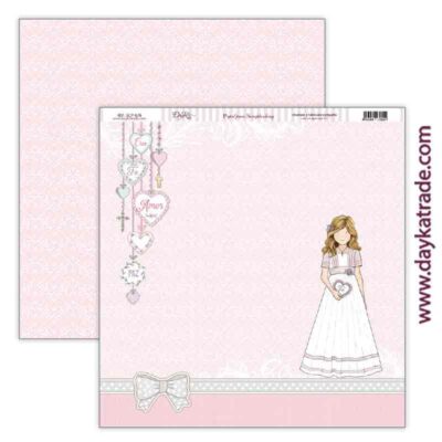Scp-676 Papel Scrap Colección Comunión “Amor Y Fe”