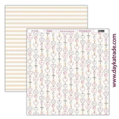 Scp-686 Papel Scrap Colección Comunión “Amor Y Fe”