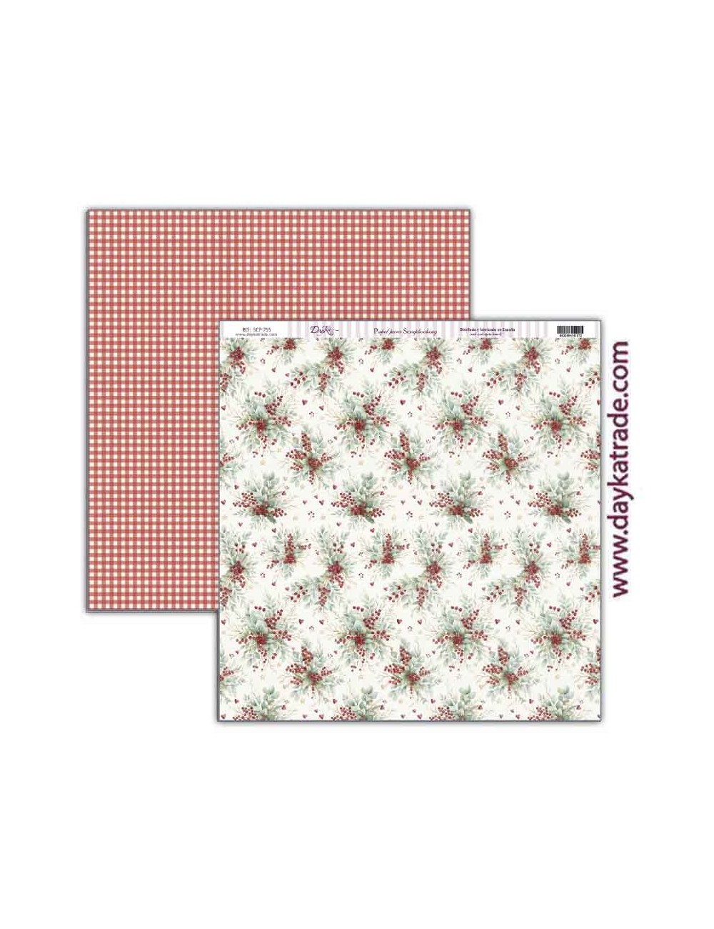 Colección papel scrap"Pide tu deseo en Navidad" - Imagen 12