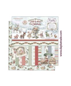 Colección papel scrap"Pide tu deseo en Navidad"